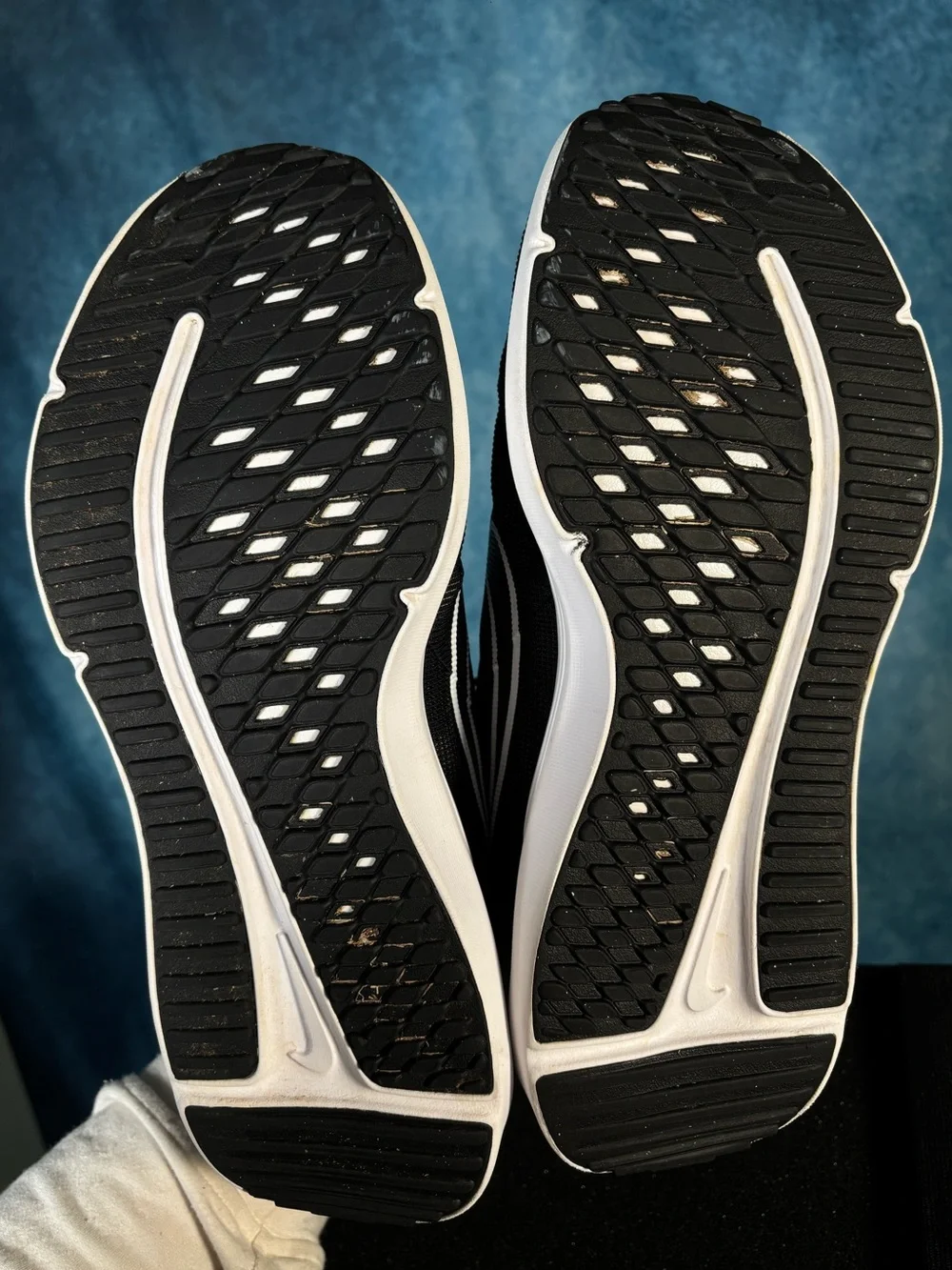 Nike Black and White Men’s Athletic Sneakers